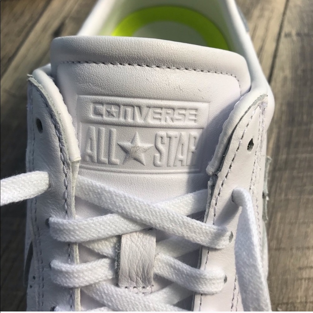 NWT Converse PL LP OX White Silver WMNS AUTHENTIC - Picture 7 of 7